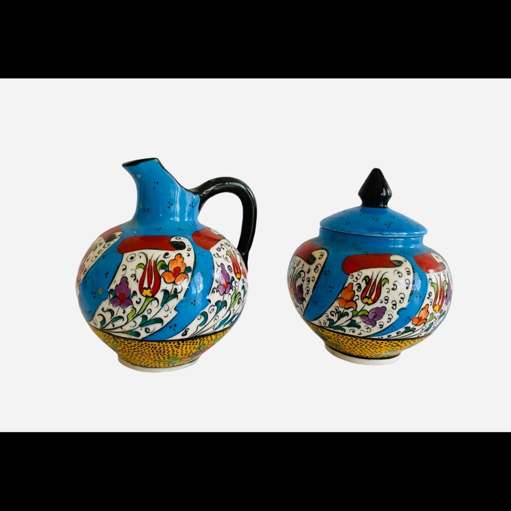 NIMET TURKISH CREAMER & SUGAR